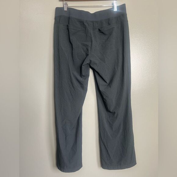 Athleta mid town pull on trousers athletic pants size 12 T activewear sporty - Picture 3 of 6